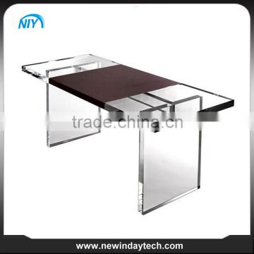 High quality corner table acrylic office desk used in office commercial furniture