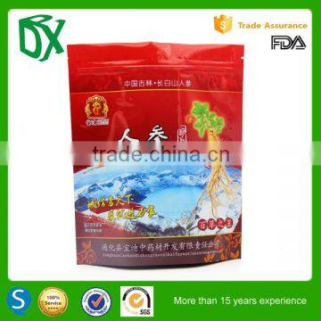 First aid refill pack refillable food pouches standup zip lock pouch bag