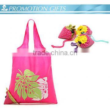 Flexible easy to carry reusable foldable shopping bag