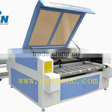 auto feeding co2 laser t-shirt cutting machine with DW1410 model