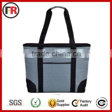 large capacity fashion design cooler tote bag with shoulder