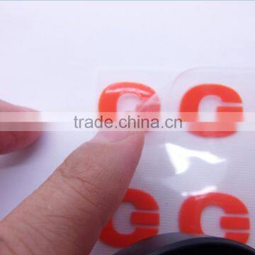 high durable silicon heat transfer labels