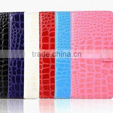 Luxury Crocodile Leather Flip Case For Apple IPhone 6s 4.7inch Phone Cover Cases With Stand Function