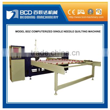 computerized single needle quilting machine for mattress ( BDZ)