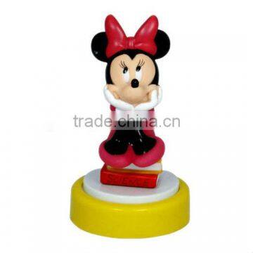 Minnie LED green touch lamp