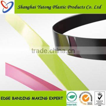 Solid color Decorative Pvc Edge Banding Strips