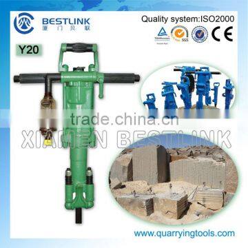 Y20 air-operated handheld rock drilling tool