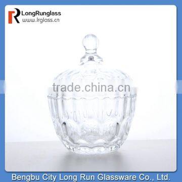 LongRun festival home decoration crystal small candy box with lid