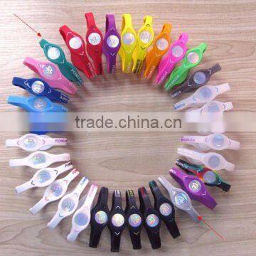 power silicone rubber bracelets in 2015