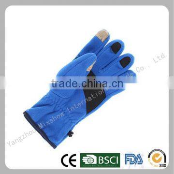 hot sell polar fleece gloves for touch screen