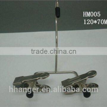 HH BRAND metal 2 boots clips metal shoes clips with anty rusty/slipper insert .store display use or home storage use hangers