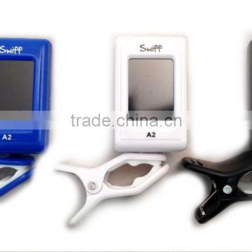 Clip On Digital Chromatic Guitar Ukulele C/D Bass Violin Tuner--A2