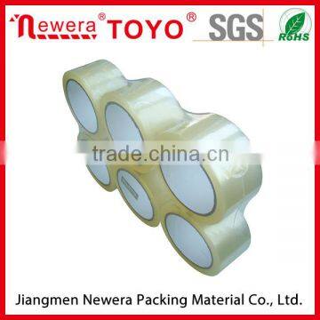 Transparent BOPP packaging tape