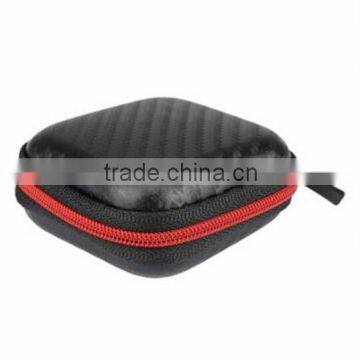 Portable Storage Square Earphone Bag / Earphone Cable Organizer / Earphone Storage Case photo-3