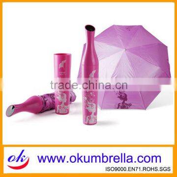 Popular Thailand market bottle shaped umbrella