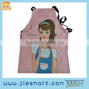 JSMART digital printing customized kitchen apron sublimation printing fabric