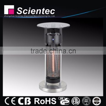 Electric Table Induction Heaterr With 65cm Height 1200W CE/GS/EMC/RoHS Approved Infrared Heater Outdoor