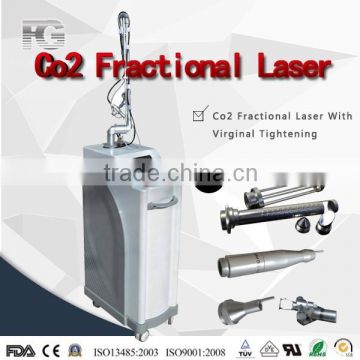 Carboxytherapy 40W Fractional CO2 Laser Face Whitening Vagina Cleaning Cutting Machine With Scanner Laser Machine Skin Resurfacing