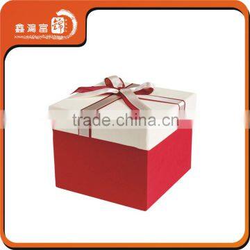 Custom logo printed cute gift box paper