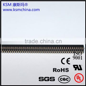 1.27mm 2*50 SMT double row female header Electronic connector