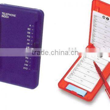 Hot selling adress telephone index notebook