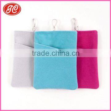 New Design Promotional Phone Waterproof Velvet Pouches Wholesale Microfiber Cloth Bag