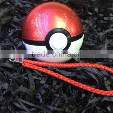 (Lowest Price) Game Cosplay Pokeman go 12000mah Power Bank Pokeball Mobile Charger With LED Light Pokemon photo-4