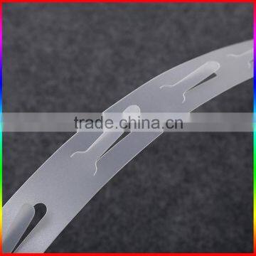 PVC Plastic Hang Tab,supermarket Display Hang Tab photo-4