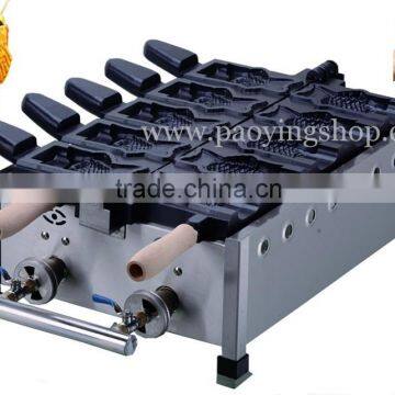 5pcs Fish Waffle Commercial Use Non-stick LPG Gas Ice Cream Taiyaki Maker photo-1