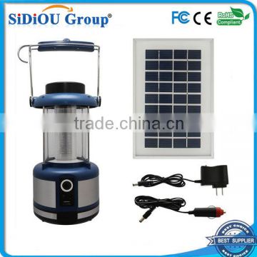 indoor solar lantern camping lantern with mobile phone