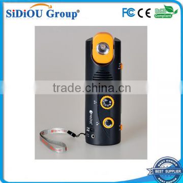 hand winding 2.4v led rechargeable flashlight