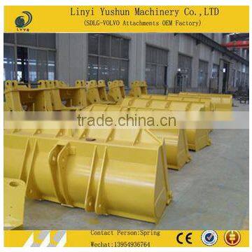 XCMG hot sell loader spare part LW300K/LW400K wheel loader bucket/Heavy duty