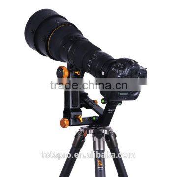 Fotopro Professional With Quick Release Plate and Catty Bag, Bird Watching Gimbal Tripod Head
