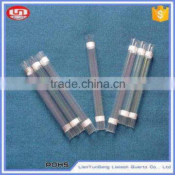 China best selling film coated quartz tube for heaters