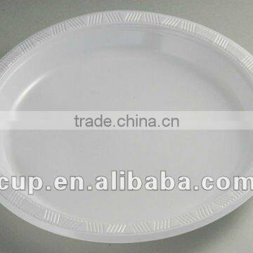 dish disposable plastic plates 10'' 26cm round large plates