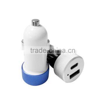 2016 new design type c car charger , single usb car charger , car charger usb