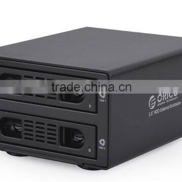 3529RUS3 hard disk enclosure case 2 bay HDD RAID ENCLOSURE CASE ,RAID USB 3.0