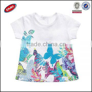 Nanchang Manufacturer Oem Cheap Baby Girl Clothes, Baby Summer t Shirt