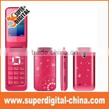 Flip phones 2.4 inch Gsm quad band X32