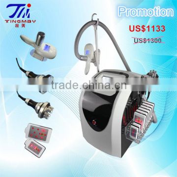 Body Reshape TM-908 Portable Lipolaser Cryolipolysis Cavitation Rf Body Shaping Machine Skin Lifting