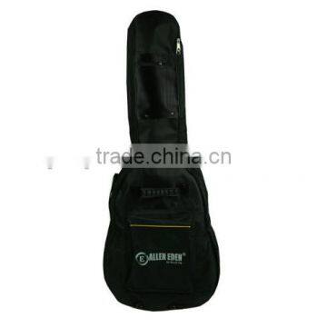 ALLEN EDEN Black Double Strap Foam Padded Soft Guitar Bag