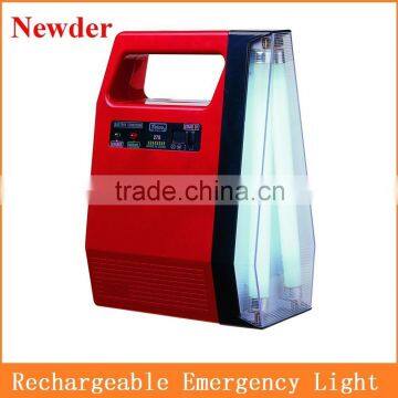 Rechargeable emergency fluorescent light MODEL 178ET