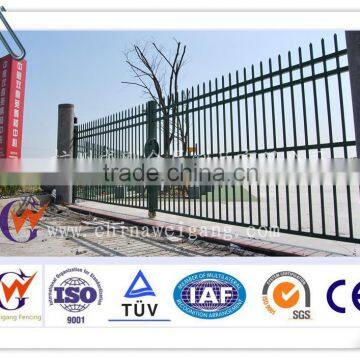 Beautiful designed metal fence gate