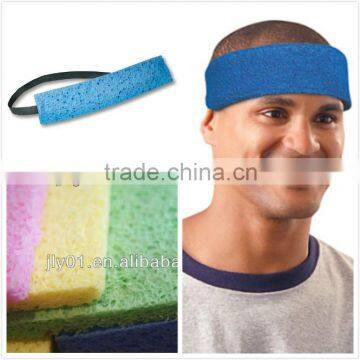 2014 Design Your Own Sweatbands Cellulose Sponge