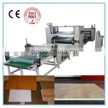 PVC/Acrylic /HPLHot melt Glue Laminating Line/Furniture panel laminating line