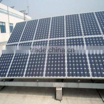 Flat cement base roof solar bracket