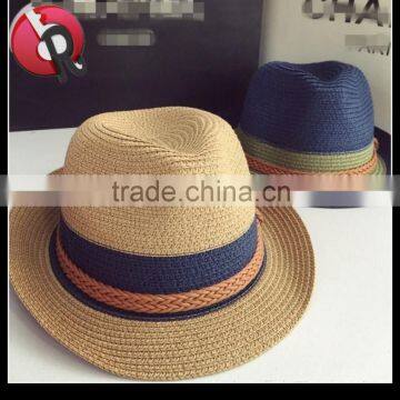 Vintage Stetson Straw Fedora-HAT