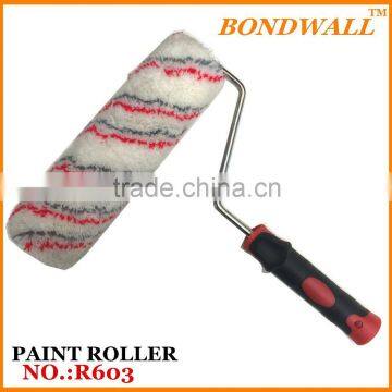 paint roller brush acrylic material wall decorative rubber handle