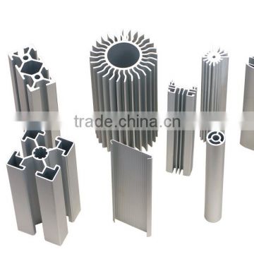 Industrial aluminum extrusion profiles