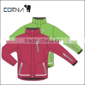 mens colorful ski jackets sport suit with dry suit zipper